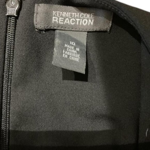 Kenneth Cole Reaction black and white sleeveless dress size 10 - Picture 3 of 3